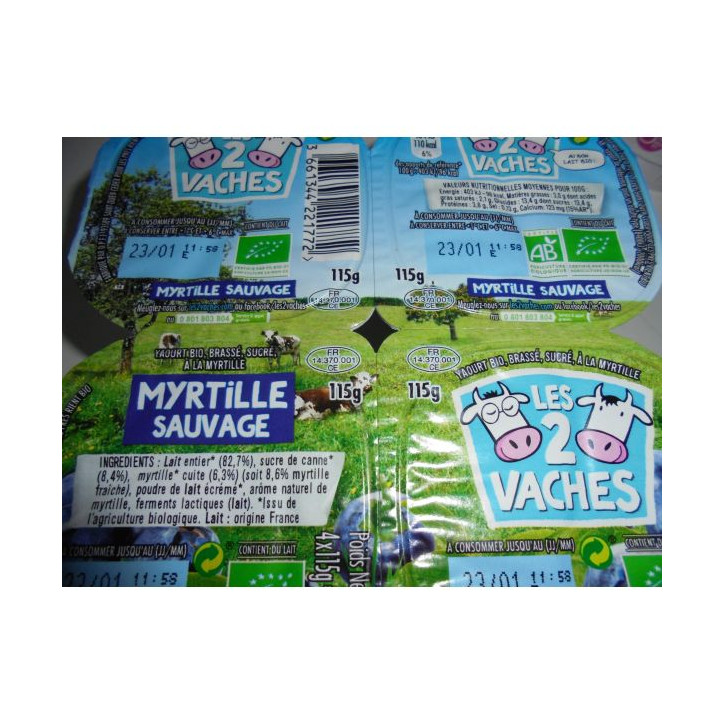 LES 2 VACHES MYRTILLE