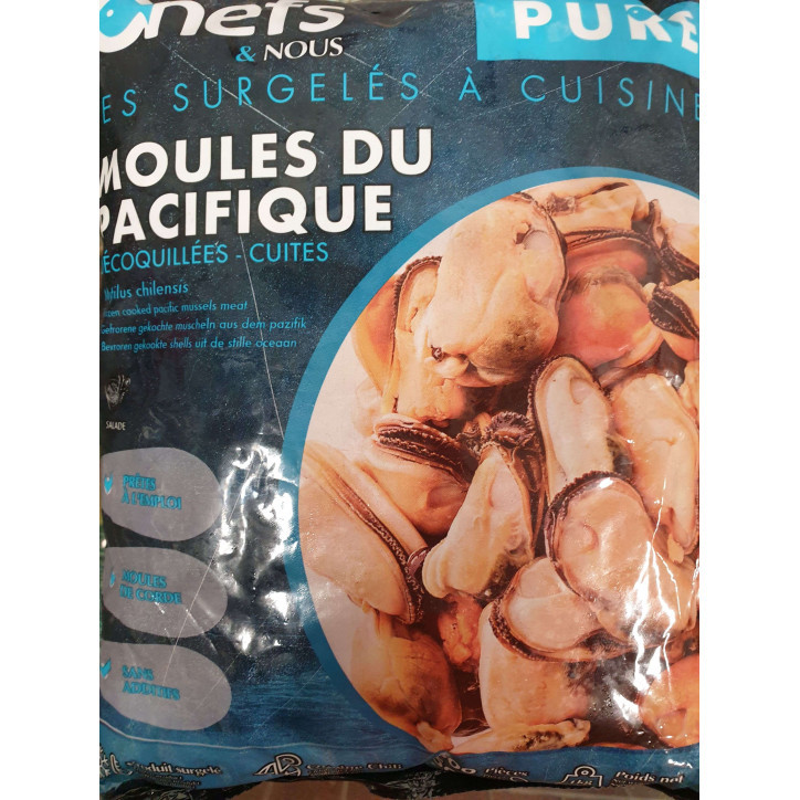 MOULES CUITES DECOQUILLEES  1 KG