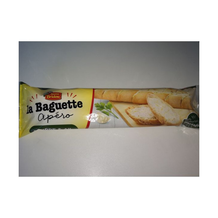 BAGUETTE APERO BEURRE ET AIL 175 GRS 