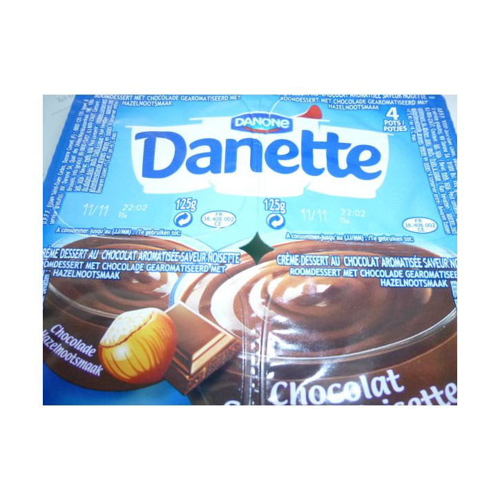 DANETTE CHOCO NOISETTE 500GR