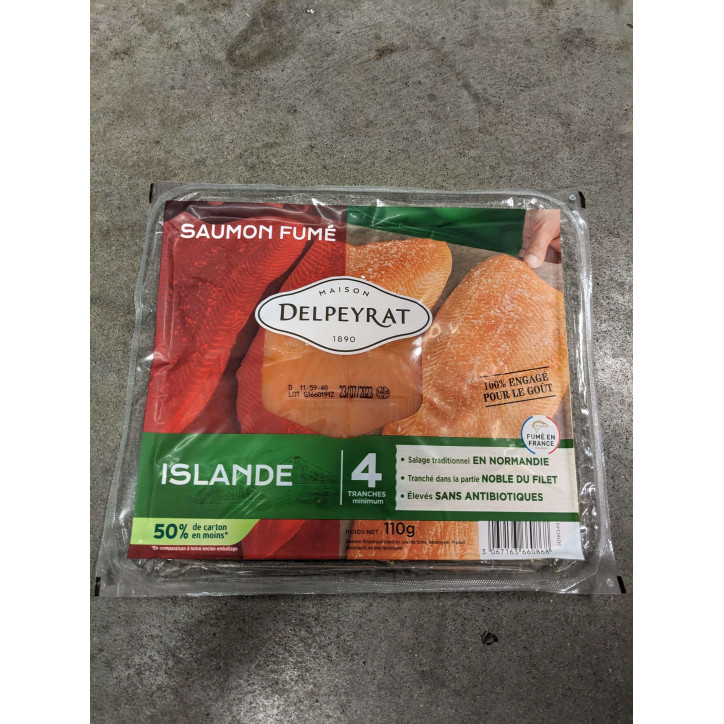 SAUMON ISLANDE 110 GR